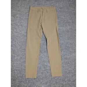 Outlier Pants Mens Size 28 F Cloth Two Way Stretch Brown